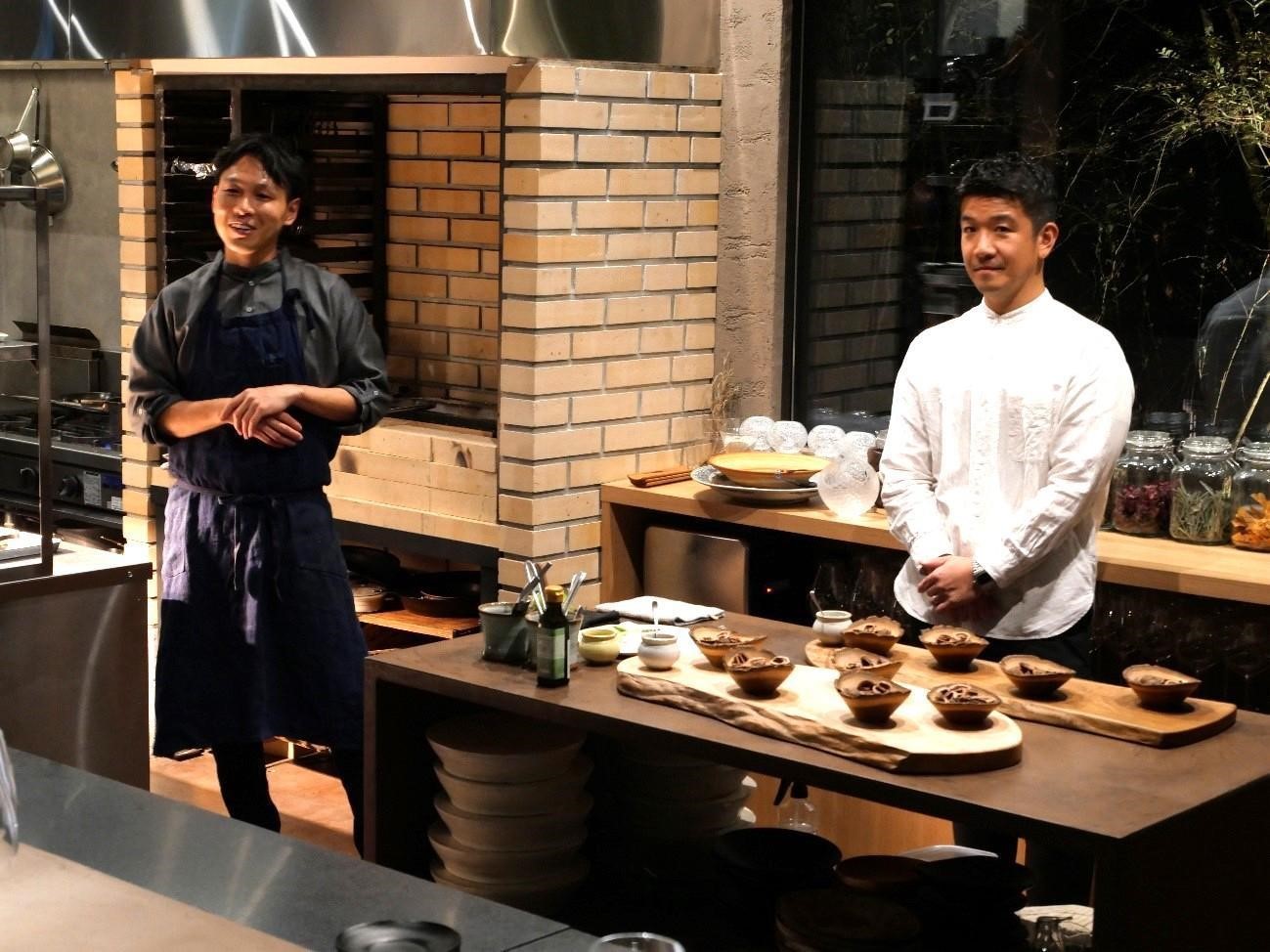 山梨が誇る美酒美食の頂点へ〜二人の人気シェフが彩る一日限りのコラボ自然の恵みを五感で味わう「Four Hands Dinner」〜匠の技とこだわりに迫ります | ハイクオリティやまなし - High Quality Yamanashi